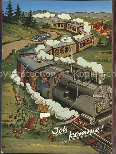 Nassau Lahn Lokomotive Eisenbahn Lokfuehrer Kat. Nassau
