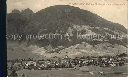 Steinach Pfronten mit Breitenberg und Aggenstein Kat. Pfronten