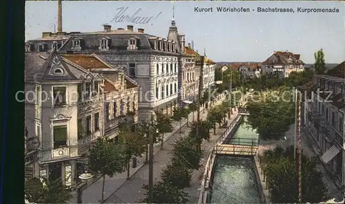 Bad Woerishofen Bachstrasse Kurpromenade Kat. Bad Woerishofen