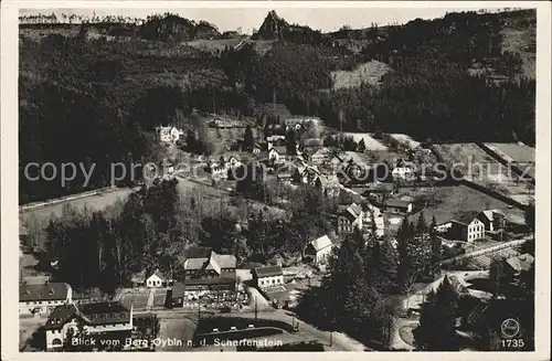 Oybin Zittauer Gebirge mit Scharfenstein Kat. Kurort Oybin