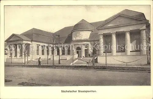 Plagwitz Leipzig Saechsischer Staatspavillon Kat. Leipzig
