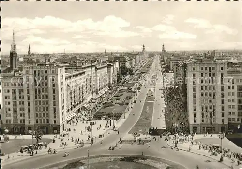 Berlin Stalinallee Kat. Berlin