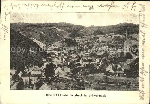 Oberharmersbach Totalansicht Kat. Oberharmersbach