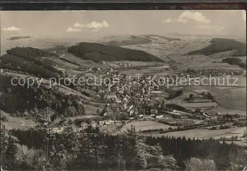 Geising Erzgebirge Totalansicht