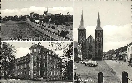 Marialinden Krankenhaus Wallfahrtskirche  Kat. Overath