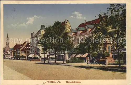 Offenburg Hauptstrasse  Kat. Offenburg