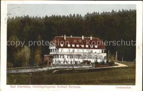 Bad Duerrheim Landessolbad  Kat. Bad Duerrheim