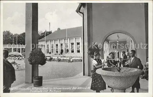 Bad Duerrheim Trinkhalle Kurhaus Kat. Bad Duerrheim