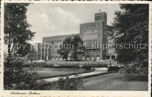 Oberhausen Rathaus Kat. Oberhausen