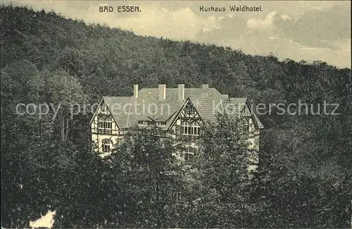 Bad Essen Kurhaus Waldhotel Kat. Bad Essen