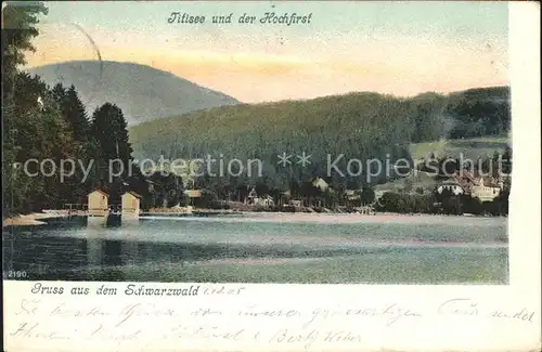 Titisee Hochfirst  Kat. Titisee Neustadt