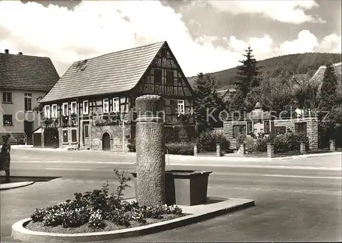 Hainstadt Odenwald Gasthaus Pension Zum Loewen Kat. Breuberg