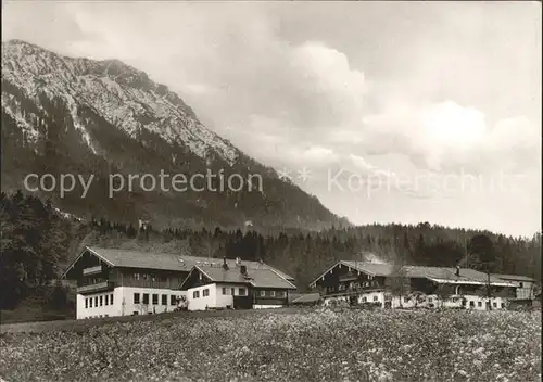 Ruhpolding Kindergenesungsheim Labenbachhof  Kat. Ruhpolding