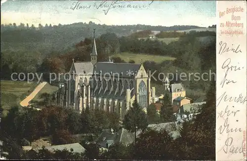 Altenberg Rheinland Dom zu Altenberg im Dhuenntal Bergisches Land Kat. Odenthal