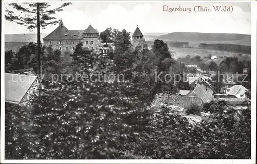 Elgersburg Schloss Thueringer Wald Kat. Elgersburg