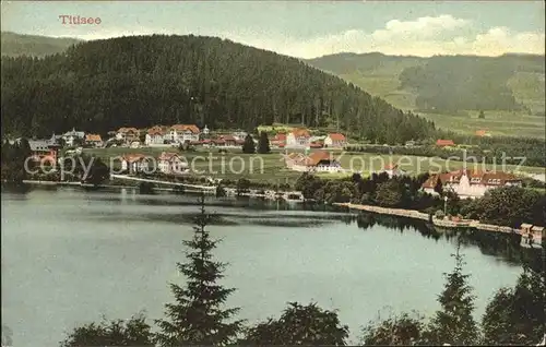 Titisee Panorama Schwarzwald Kat. Titisee Neustadt