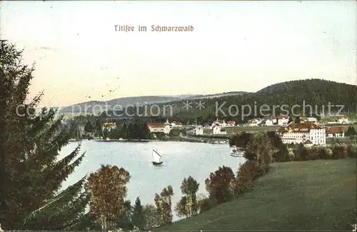 Titisee Panorama Schwarzwald Kat. Titisee Neustadt