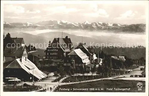 Feldberg Schwarzwald Hotel Feldbergerhof Alpenpanorama Kat. Feldberg (Schwarzwald)