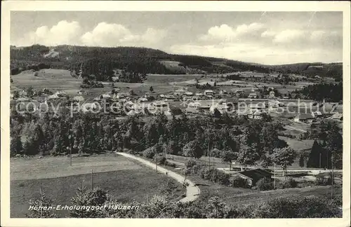 Haeusern Schwarzwald Gesamtansicht Hoehenerholungsort Kat. Haeusern