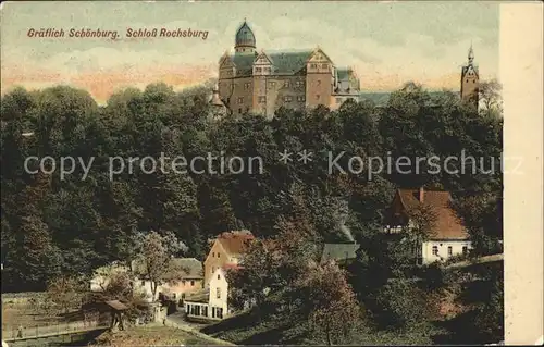 Rochsburg Graeflich Schoenburg Schloss im Muldental Kat. Lunzenau