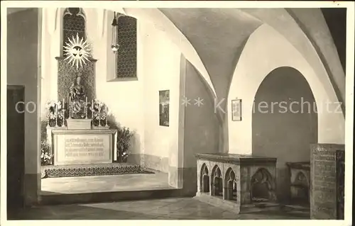 Zwiesel Niederbayern Inneres der Kirche Altar / Zwiesel /Regen LKR