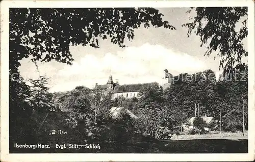 Ilsenburg Harz Evangelisches Stift Schloss Kat. Ilsenburg Harz