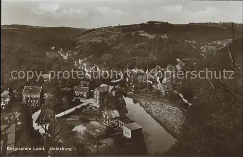 Burg Wupper Unterburg Bergisches Land Kat. Solingen