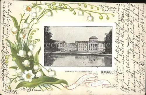 Kassel Schloss Wilhelmshoehe Kat. Kassel