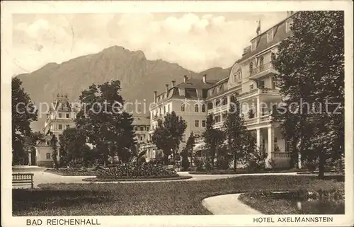 Bad Reichenhall Hotel Axelmannstein Alpenblick Kat. Bad Reichenhall