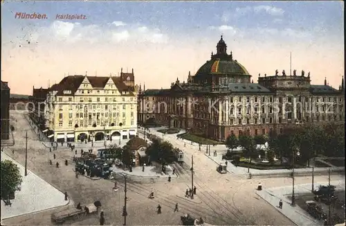 Muenchen Karlsplatz Kat. Muenchen