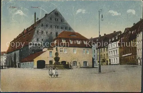 Zittau Marstall Brunnen Kat. Zittau