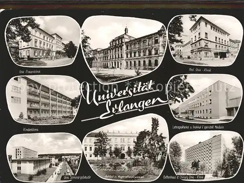 Erlangen Universitaet Gebaeude Schloss Kat. Erlangen