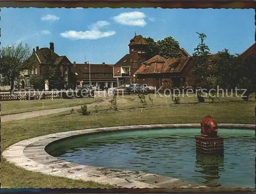 Rehburg Loccum Am Marktplatz Brunnen Kat. Rehburg Loccum