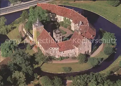 Burgsteinfurt Fliegeraufnahme Burg Kat. Steinfurt