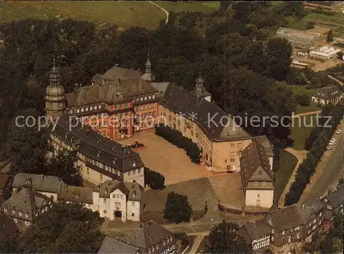 Bad Berleburg Fliegeraufnahme Schloss Kat. Bad Berleburg