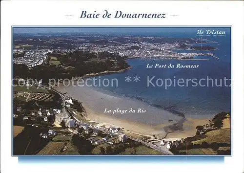 Douarnenez Fliegeraufnahme  Kat. Douarnenez