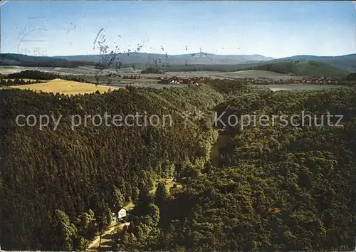 Bad Wildungen Helenental Fliegeraufnahme Kat. Bad Wildungen