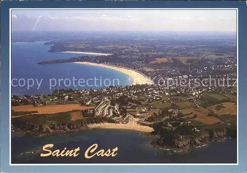 Saint Cast le Guildo Fliegeraufnahme Kat. Saint Cast le Guildo