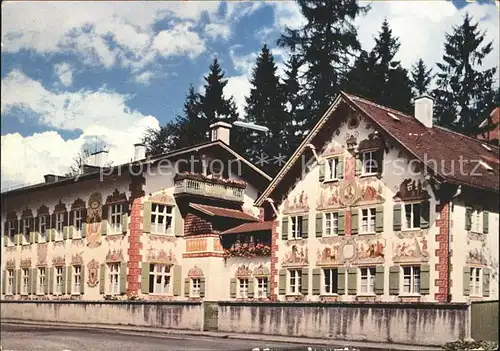 Oberammergau Kinderheim Haensel und Gretel Kat. Oberammergau