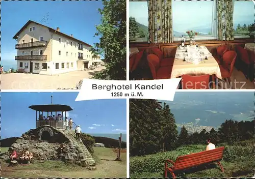St Peter Schwarzwald Berghotel Kandel Kat. St. Peter