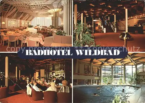 Wildbad Schwarzwald Badhotel Wildbad  Kat. Bad Wildbad