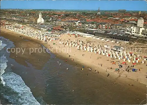 Katwijk Fliegeraufnahme Strand Kat. Katwijk