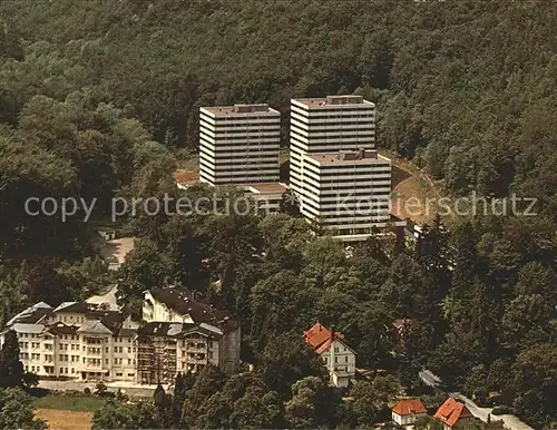 Bad Harzburg Fliegeraufnahme Apparthotel und Spielcasino Kat. Bad Harzburg