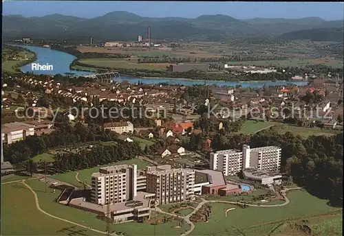 Bad Saeckingen Fliegeraufnahme Kurzentrum Kat. Bad Saeckingen