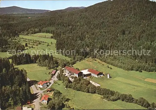 Bischofsmais Fliegeraufnahme Hotel Wastlsaege Kat. Bischofsmais