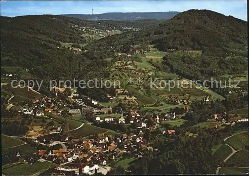 Sasbachwalden Fliegeraufnahme Kat. Sasbachwalden