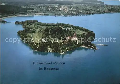 Insel Mainau Fliegeraufnahme Kat. Konstanz Bodensee