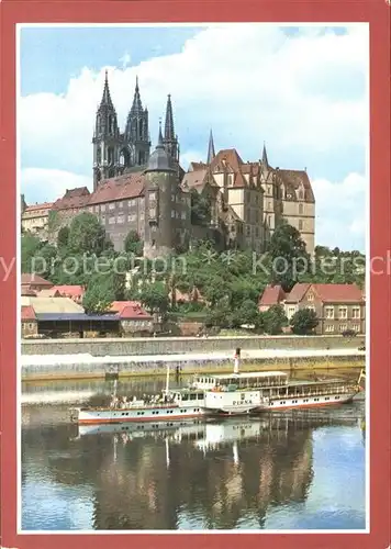 Meissen Elbe Sachsen Albrechtsburg Dom Kat. Meissen