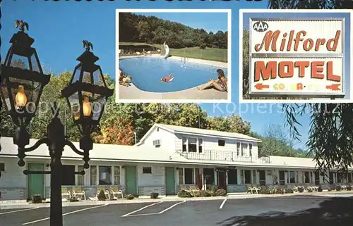 Milford Pennsylvania Milford Motel Kat. Milford