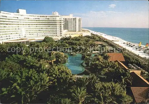 Miami Beach Fontainebleau Hilton Hotel  Kat. Miami Beach